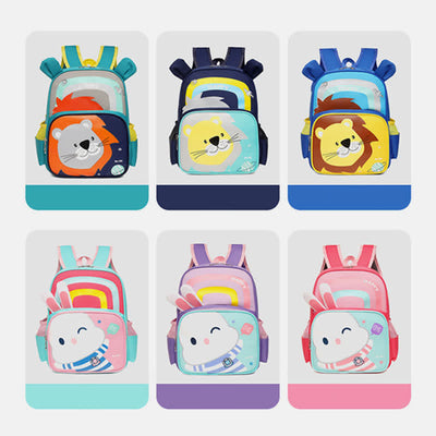 Waterproof Cute Bunny Backpack for Boys Girls with Padded Straps