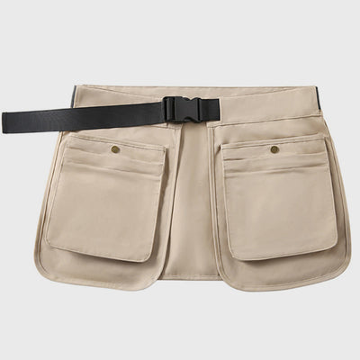 Retro Waist Bag for Women Men Functional Tool Waist Bag Apron