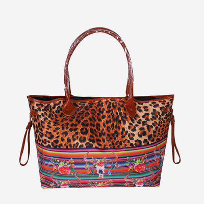 Casual Printing Canvas Tote Beach Bag