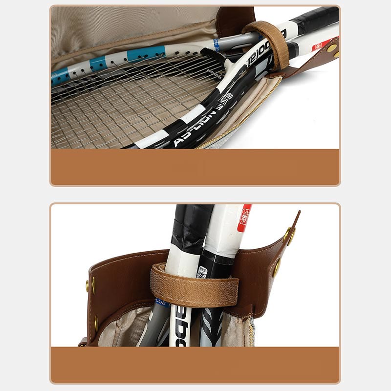 Waterproof Tennis Bag Large Capacity Crossbody Sports Racquet Bag