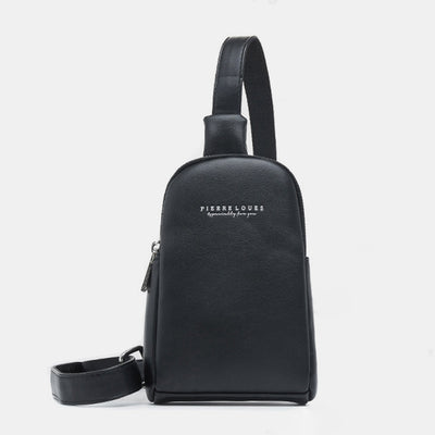 Lightweight Casual Sling Bag for Women PU Leather Small Crossbody Backpack