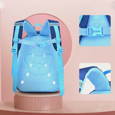 Backpack For Kids Cartoon Character Printing Lightweight Oxford Schoolbag
