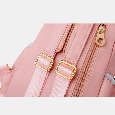 Women's Convertible Sling Bag Lightweight Casual Mini Backpack Chest Bag