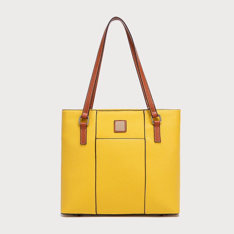 Tote Bag For Women Retro Business Style Large Laptop Bag