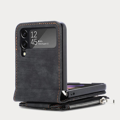 Phone Case For Z Flip 6 / Z Flip 5 2-In-1 Detachable Samll Wallet