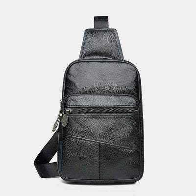 Genuine Leather Sling Bag Purse Crossbody Bags for Men