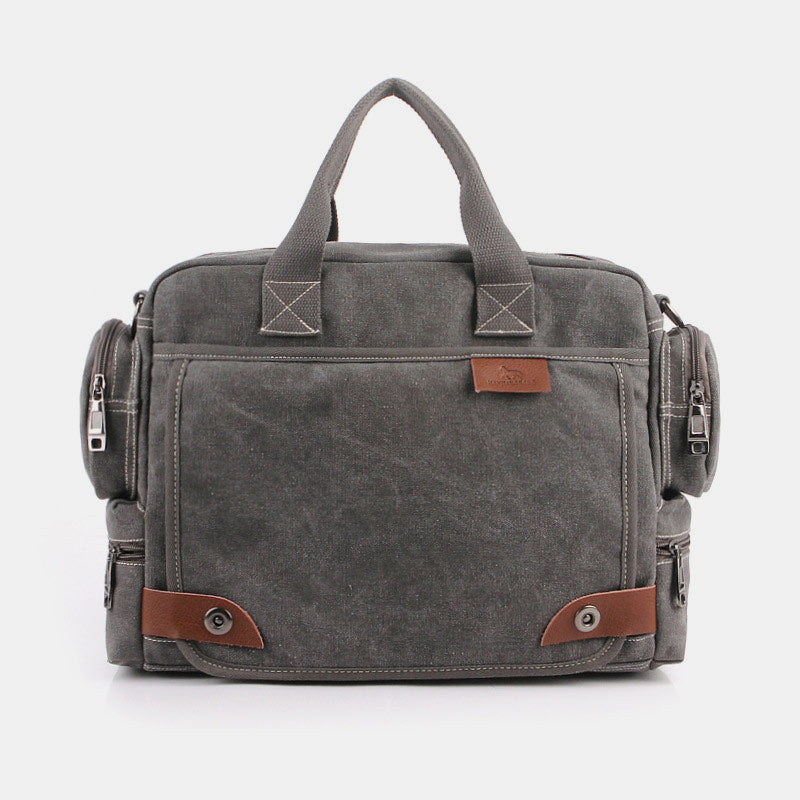 Large Capacity British Style Messenger Bag