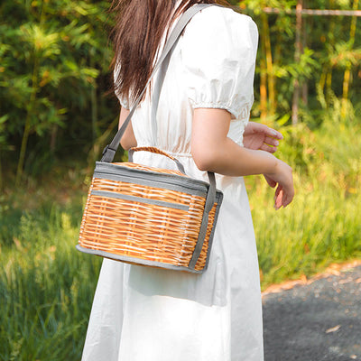 Cooler Bag For Travel Foldable Thicken Insulation Picnic Bag