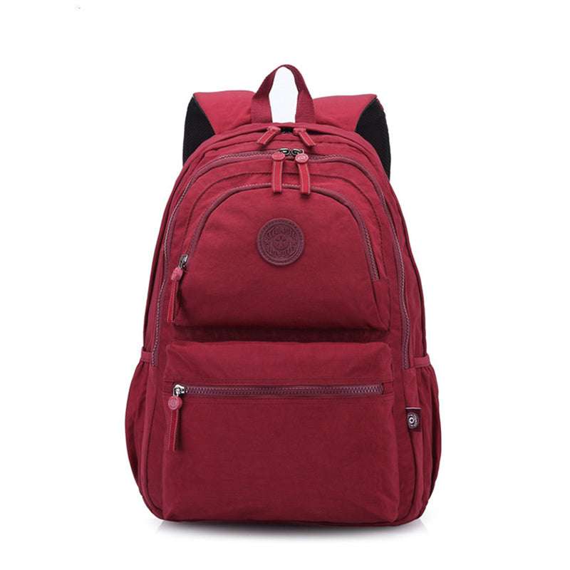 Multi-Pocket Backpack Casual Daypack Laptop Backpack Bookbag for Women Student