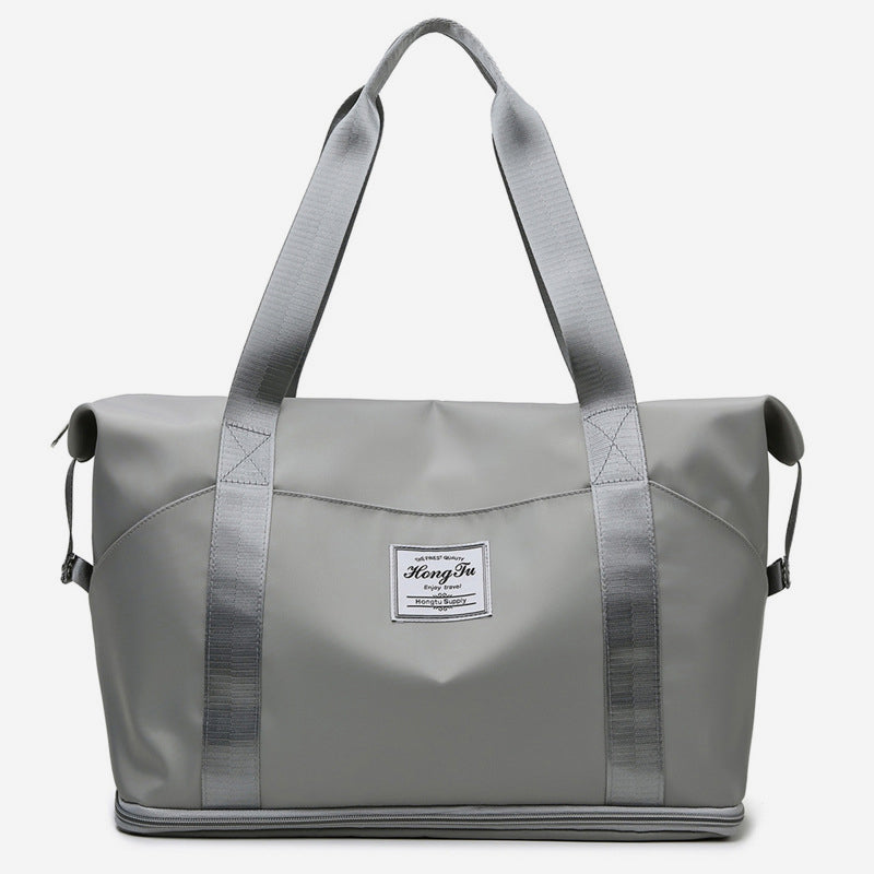 Waterproof Large Capacity Expandable Sport Storage Bag Handbag Duffel Bag