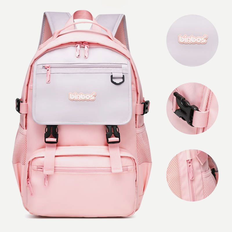 Waterproof Lightweight Girls Backpack Elementary School Bags Durable Child Bookbags