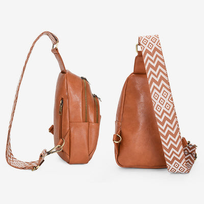 Sling Bag For Women Daily Use Retro Soft Leather Bag