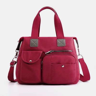 Waterproof Lightweight Multi-Pocket Large Capacity Casual Tote Crossbody Bag