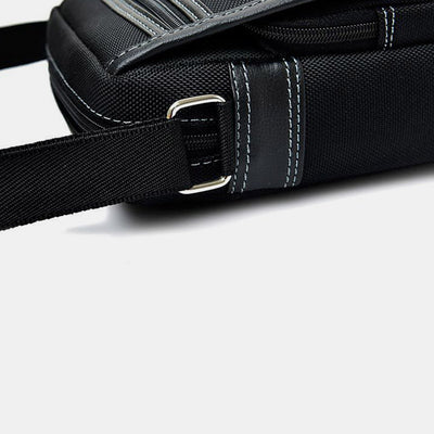 Casual Multi-Pocket Waterproof Messenger Bag