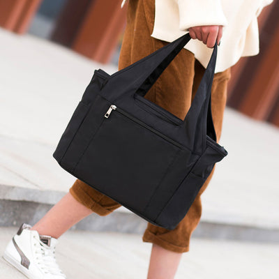 Large Capacity Handbag for Women Waterproof Multi Compartment Tote Shoulder Bag