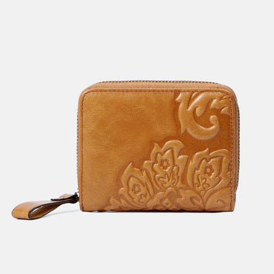 Multifunctional Retro Genuine Leather Coin Purse
