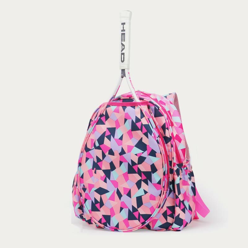 Racket Backpack For Kids Adult Large Capacity Racket Cover Bag - Pink - image 1