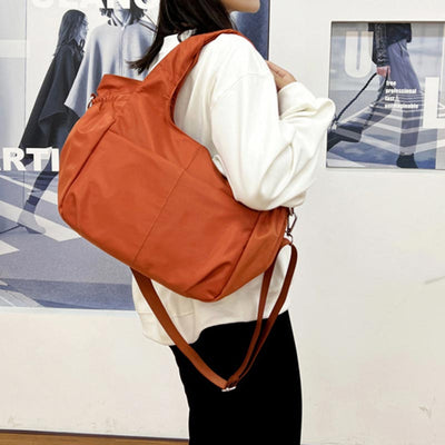Lightweight Durable Tote Handbag Waterproof Crossbody Bag Large Hobo Purse for Travel Shopping