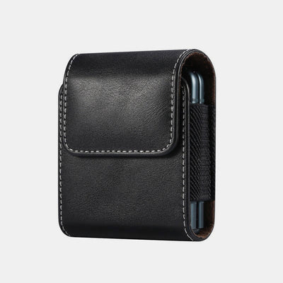 Mini PU Waist Bag EDC Pouch for Samsung Z Flip 3 Moto Razr