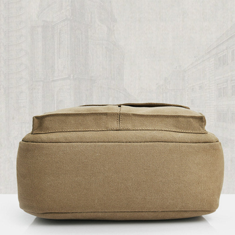 Multi-Carry Large Capacity Canvas Messenger Bag Handbag