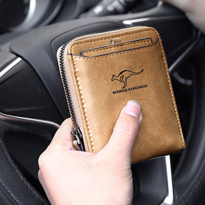 RFID Waterproof Lightweight Short Wallet