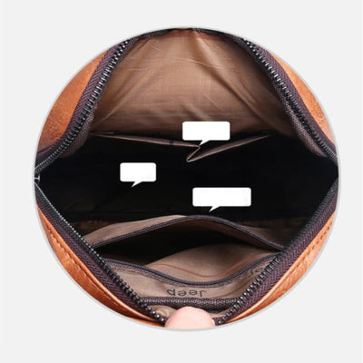 Men's Multi-pocket Business Messenger Bag