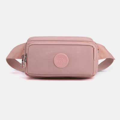 Lightweight Waterproof Waist Bag for Women with Crossbody Strap