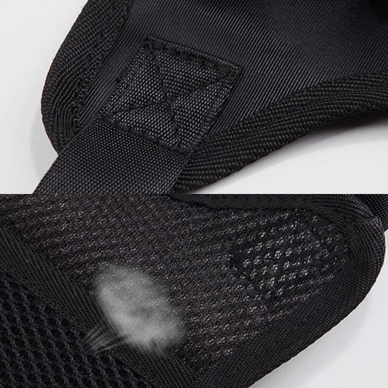 Anti-theft Hidden Underarm Strap Wallet Nylon Holster Bag Double Shoulder Pocket