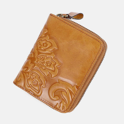 Multifunctional Retro Genuine Leather Coin Purse