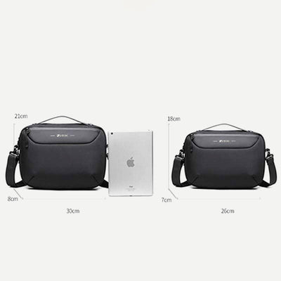 Waterproof Small Messenger Bag for Men Casual Business Shoulder Bag