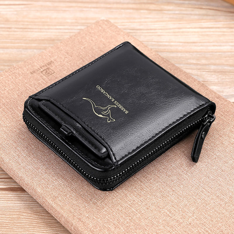 RFID Waterproof Lightweight Short Wallet
