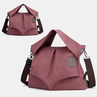 Large Capacity Canvas Handbag for Women Crossbody Tote Hobo Bag