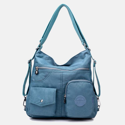 Multifunctional Lightweight Waterproof Casual Crossbody Bag Backpack
