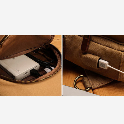 Sling Bag For Men Casual Travel Outdoor Hiking Crossbody Daypack