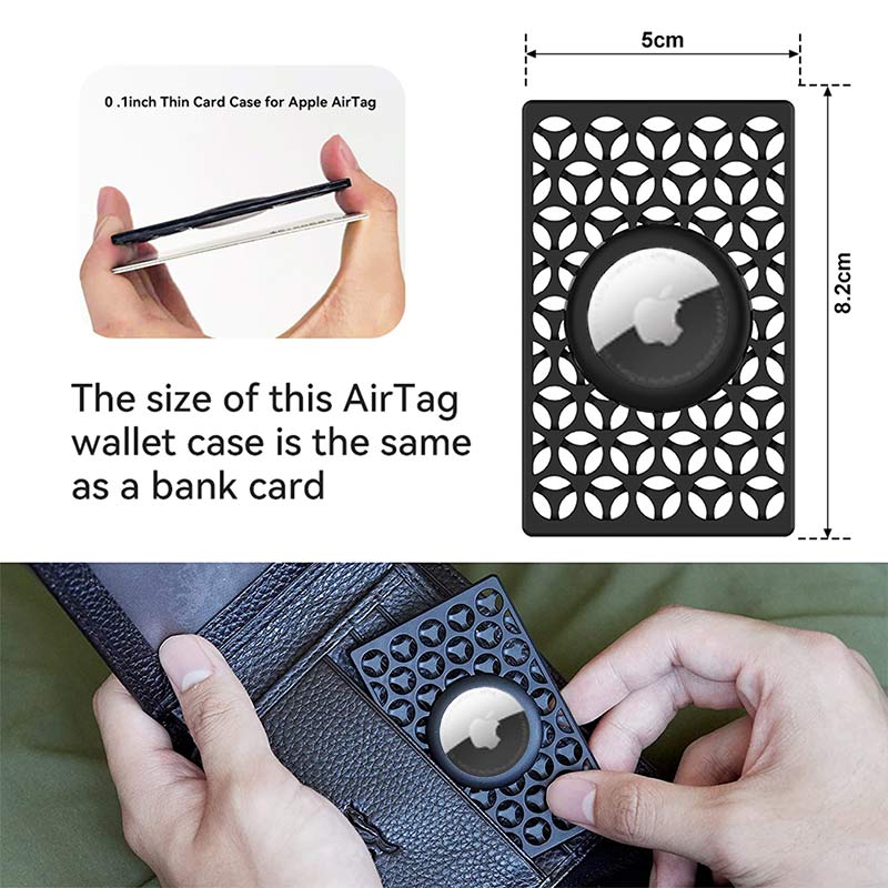 Slim Airtag Holder Card