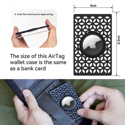 Slim Airtag Holder Card