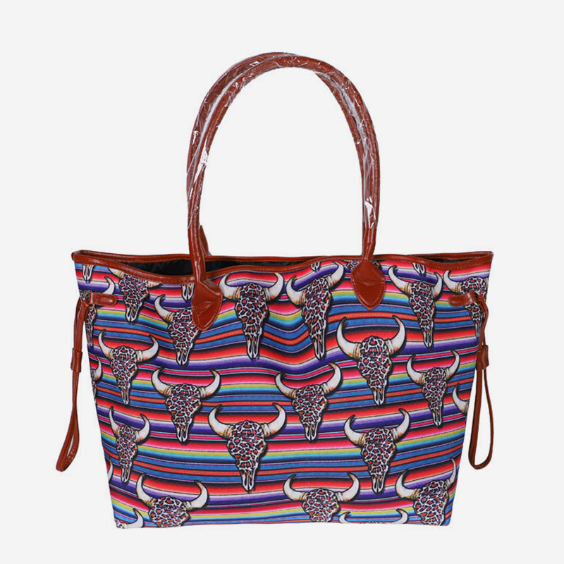 Casual Printing Canvas Tote Beach Bag