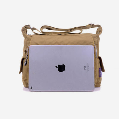 Large Capacity Waterproof Nylon Crossbody Bag