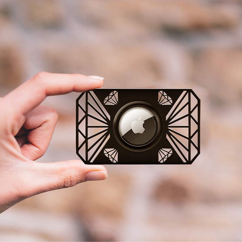Thin Airtag Holder Card