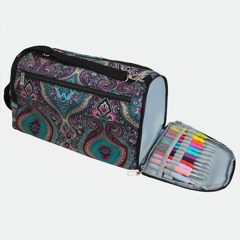 Multifunctional Storage Bag For Home Knitting Accessories Oxford Handbag