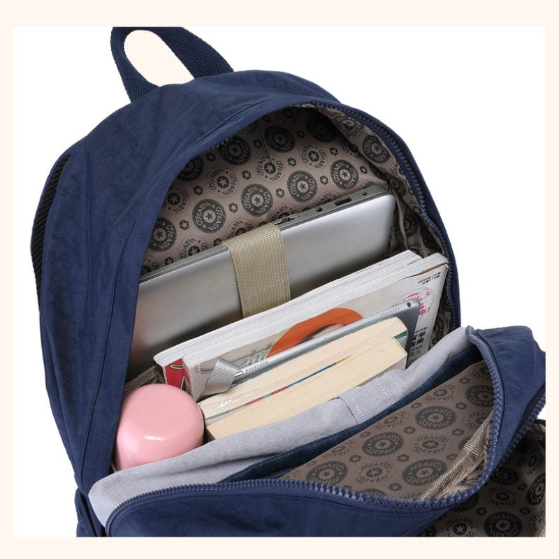 Multi-Pocket Backpack Casual Daypack Laptop Backpack Bookbag for Women Student
