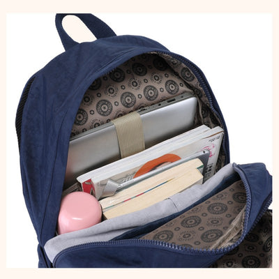 Multi-Pocket Backpack Casual Daypack Laptop Backpack Bookbag for Women Student