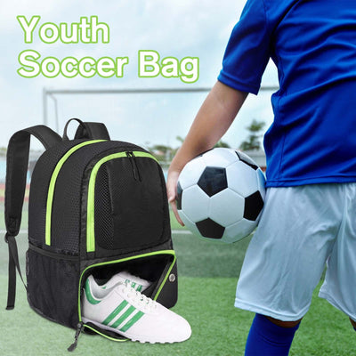 Large Basketball Backpack Individual Ball Compartment Outdoor Sports Training Bag