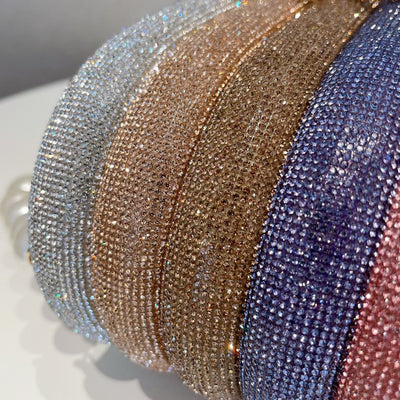 Diamond Pearl Chain Bag For Women Party Drawstring Crossbody Bag