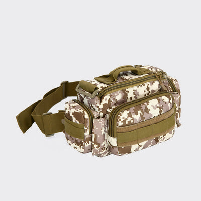Waist Bag For Men Outdoor Multi-Purpose Riding Large Crossbody Shoulder Bag