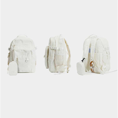 Waterproof Multi-Pocket School Backpack Bookbag With Pouch Fit 15.6" Laptop