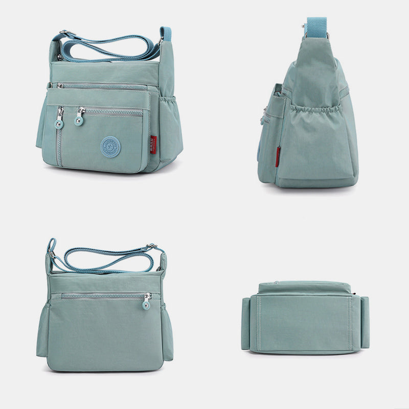 Large Capacity Multi-Pocket Waterproof Lightweight Casual Crossbody Bag