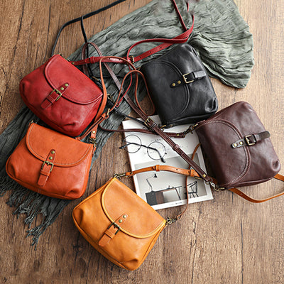 Retro Handmade Vintage Large Capacity Crossbody Bag