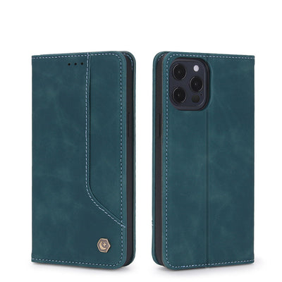 iPhone 13 Pro Max Leather Wallet Case Magnetic Case with Stand Card Slot