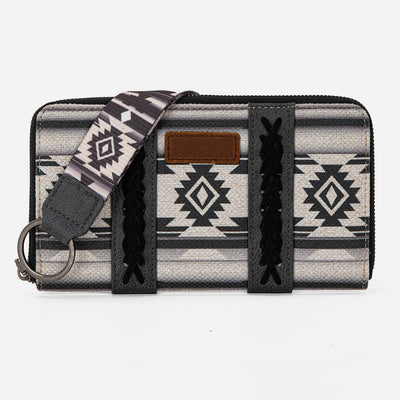 Bohemian Wallet Vintage Canvas Ethnic Style Small Clutch For Women